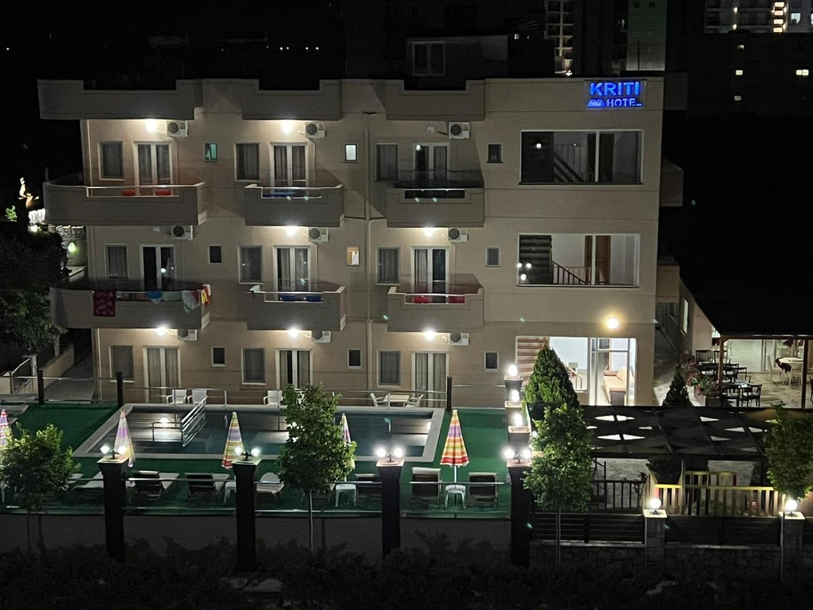 Hotel Kriti Max , Shengjin Shëngjin Esterno foto